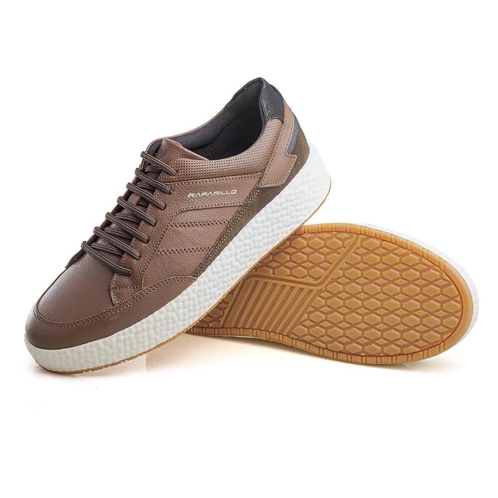 Sapatênis Ultra Tech com Cadarço Masculino Rafarillo Mogno 3