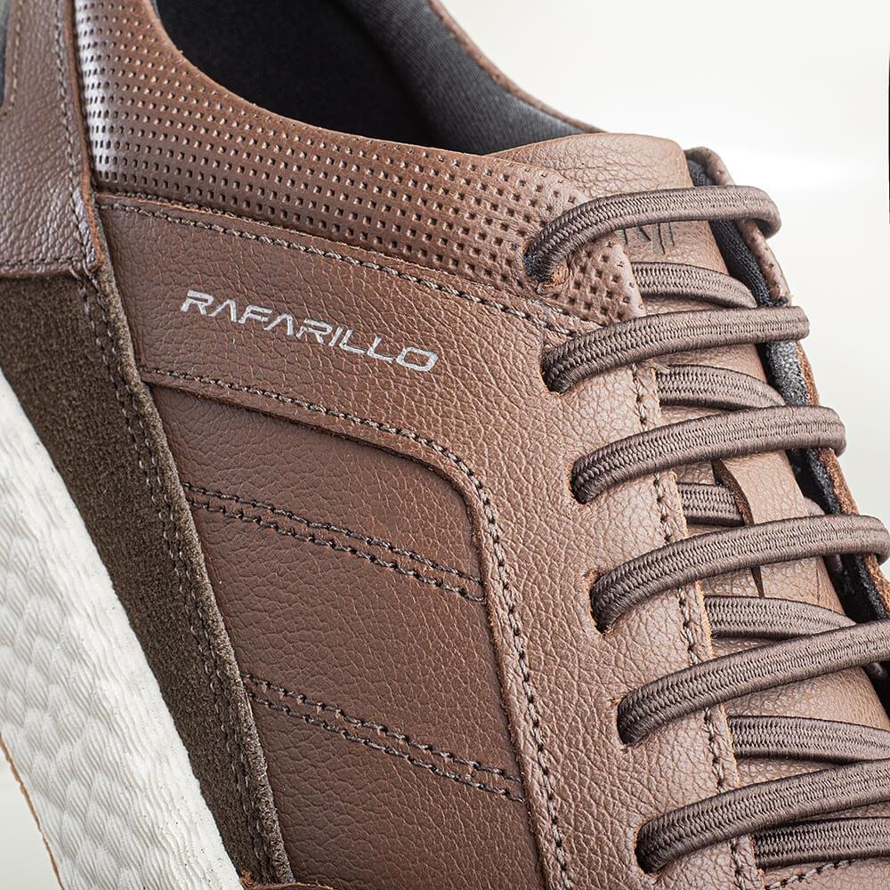 Sapatênis Ultra Tech com Cadarço Masculino Rafarillo Mogno 5