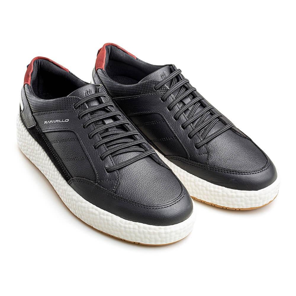 Sapatênis Ultra Tech com Cadarço Masculino Rafarillo Preto 3