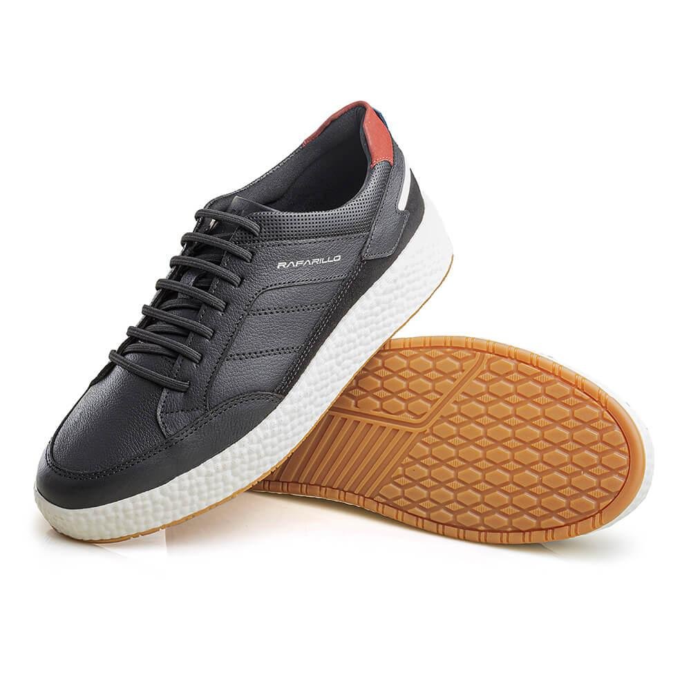 Sapatênis Ultra Tech com Cadarço Masculino Rafarillo Preto 4