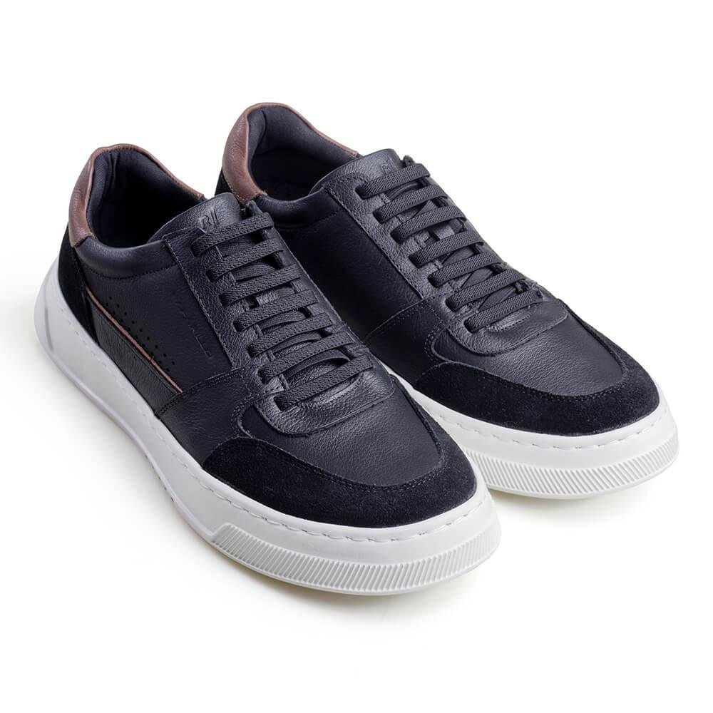 Sapatênis Max Light com Cadarço Masculino Rafarillo Preto 2