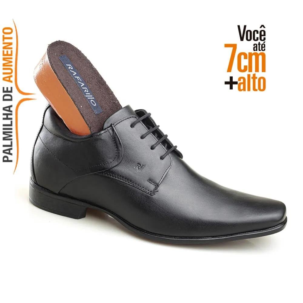 Sapato Executive Alth Masculino Você + Alto Rafarillo Preto 2