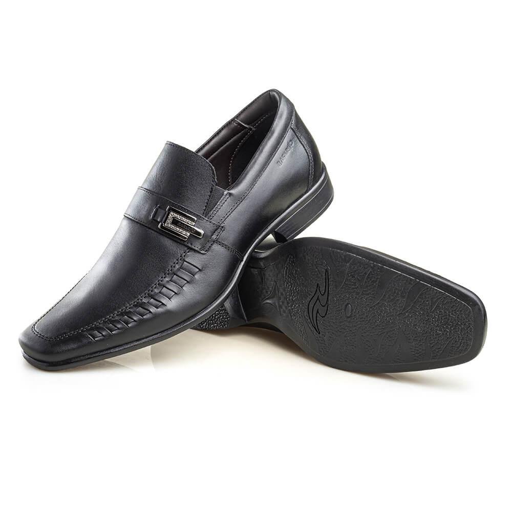 Sapato Social Confortável Masculino Las Vegas Rafarillo Preto 4