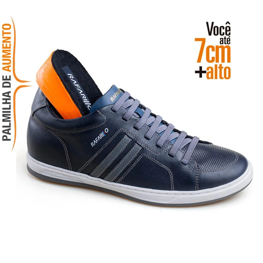 Sapatênis Flash Alth Aumenta Altura Masculino Rafarillo Marinho 2
