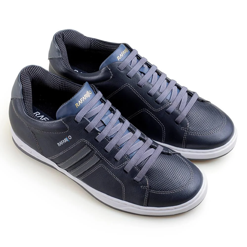 Sapatênis Flash Alth Aumenta Altura Masculino Rafarillo Marinho 3