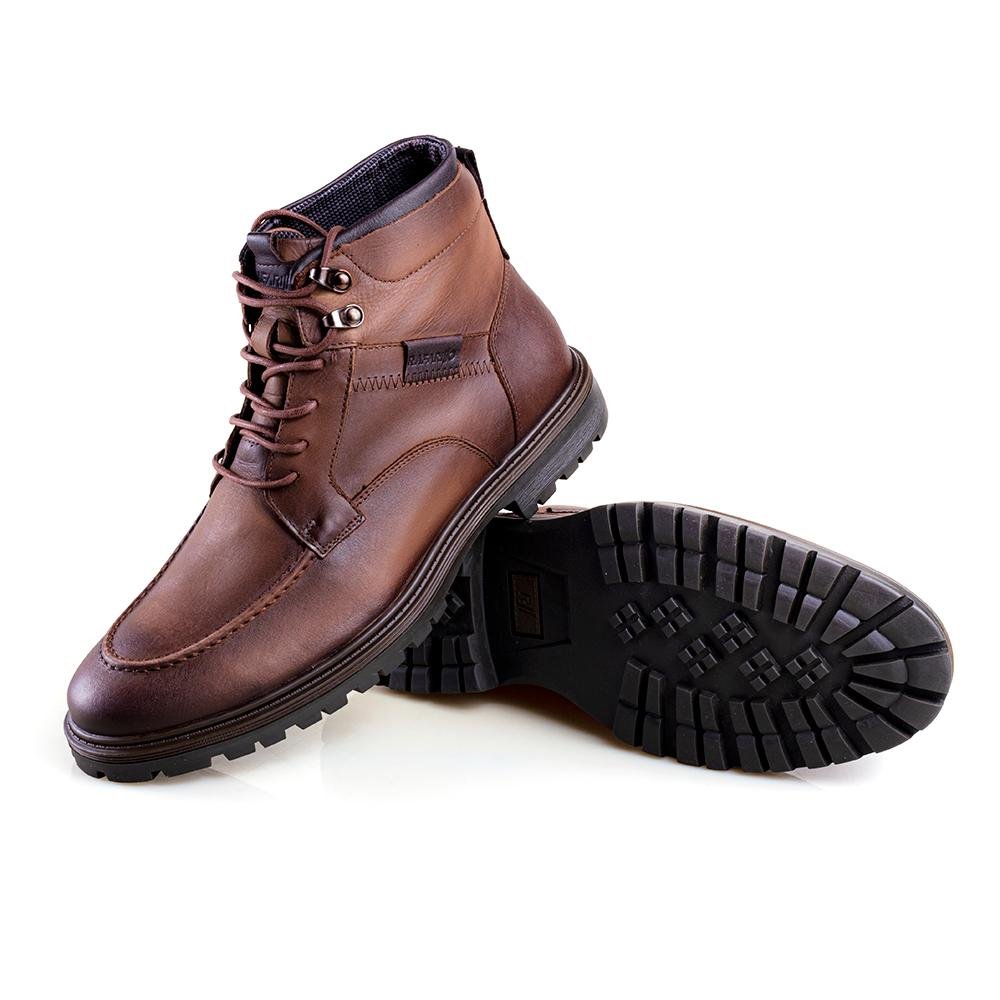 Bota Folk Alth Masculino Aumenta Altura Rafarillo Conhaque 3