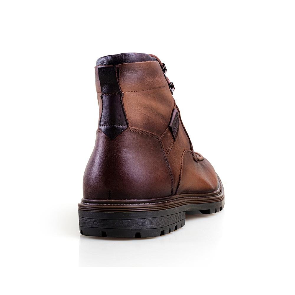 Bota Folk Alth Masculino Aumenta Altura Rafarillo Conhaque 4