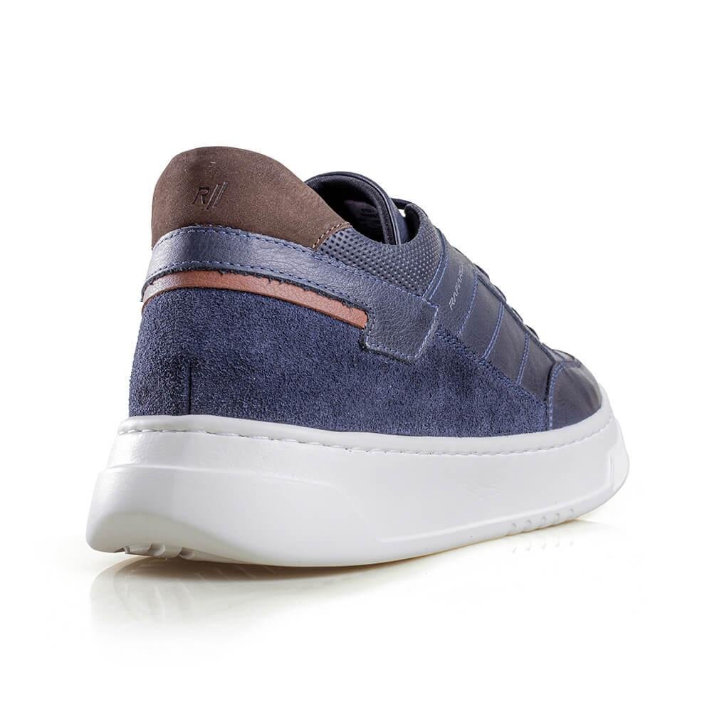 Sapatênis Masculino Couro Max Light Alth Rafarillo Azul Marinho 4