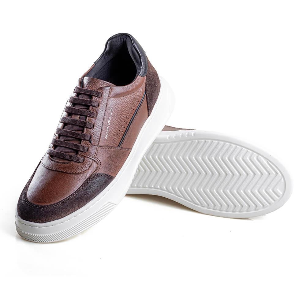 Sapatênis Masculino Você + Alto Max Light Alth Rafarillo Marrom 3