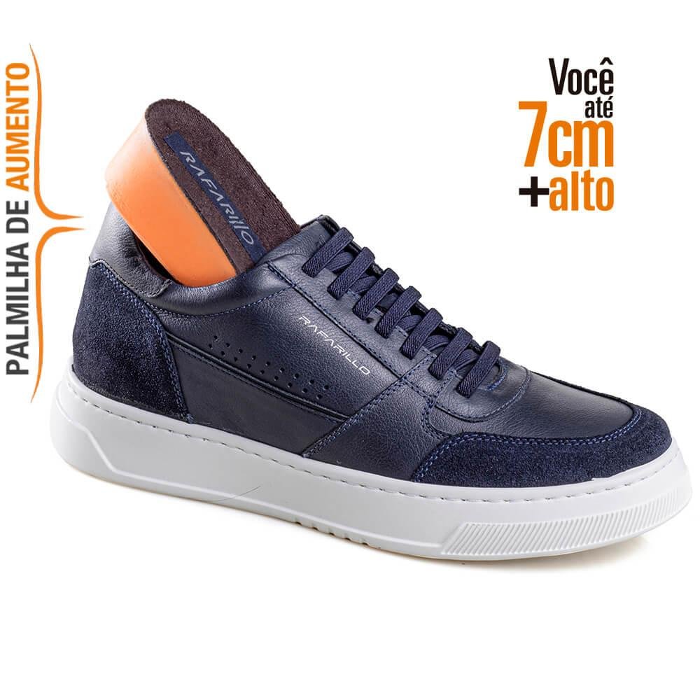 Sapatênis Masculino Você + Alto Max Light Alth Rafarillo Azul Marinho 5
