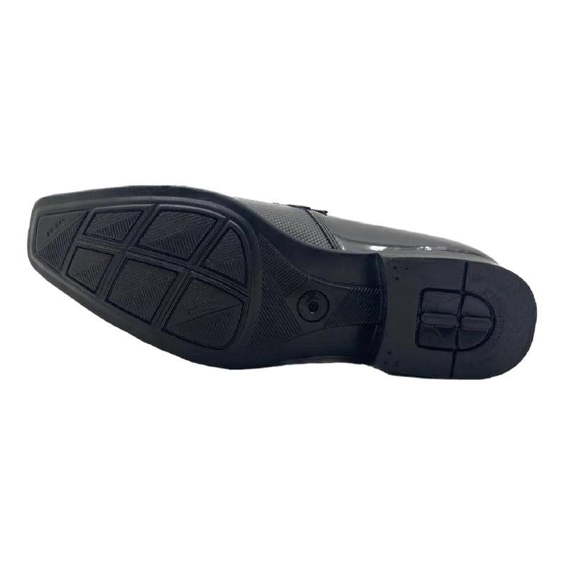 Sapato Social Jota Pê calçados Verniz Napole Masculino 3946 Preto 4