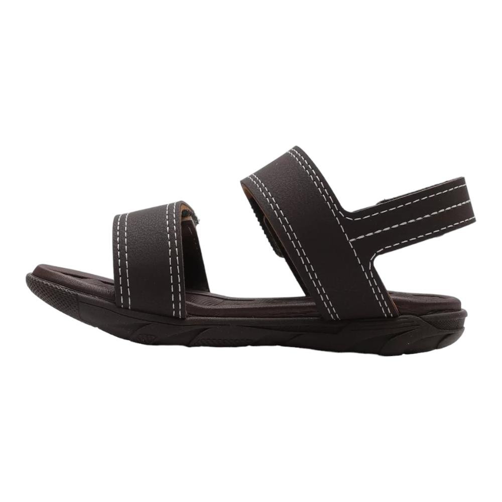 Sandalia menino molekinho baby rustico napa Marrom 2