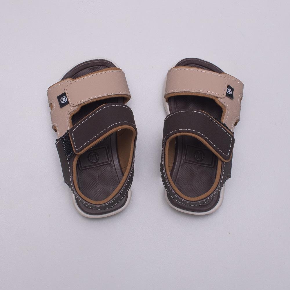 Sandália Infantil Molekinho Napa Floather Rustico -Ref 2135137 Marrom 3