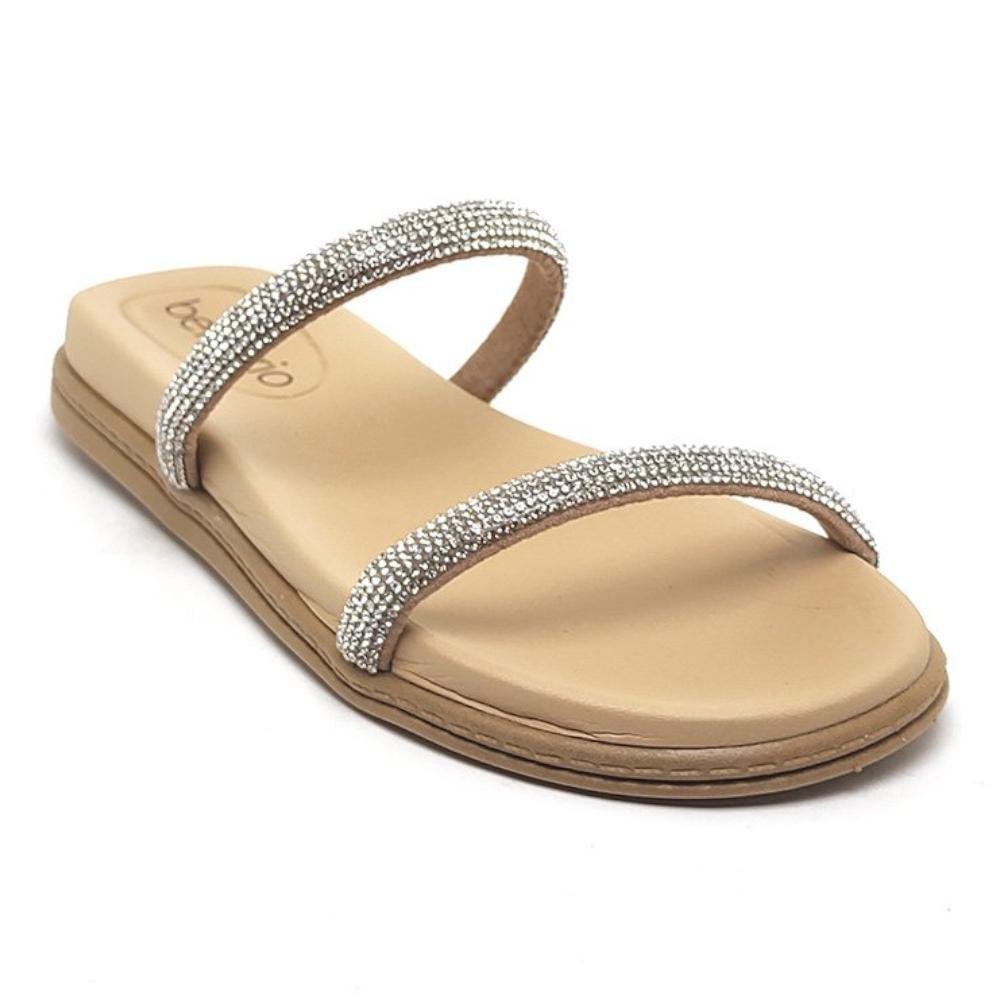 Tamanco Feminino Beira Rio Tira Pronta Camurça 8488105 Multicores 2