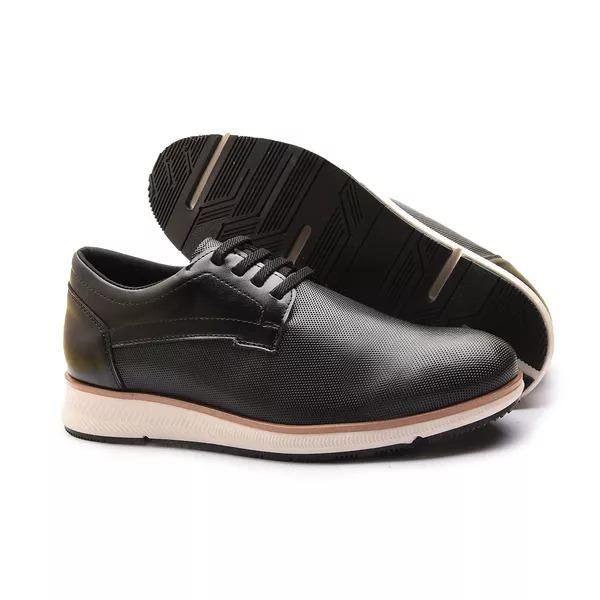 Sapato Masculino Franshoes Taurus Kansas Ref: fp5005 Marrom 3