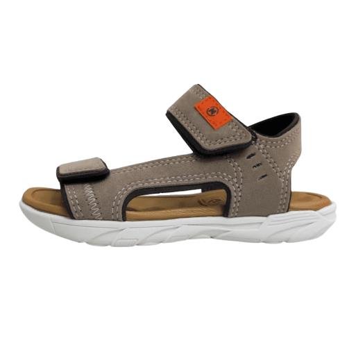 Sandália Infantil Menino Molekinho Camurção 2400163 Marrom 2