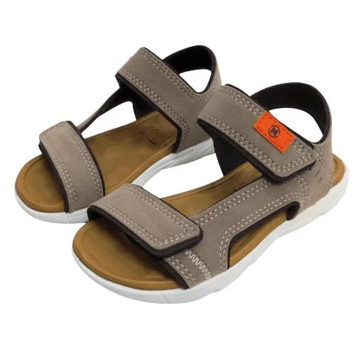 Sandália Infantil Menino Molekinho Camurção 2400163 Marrom 3