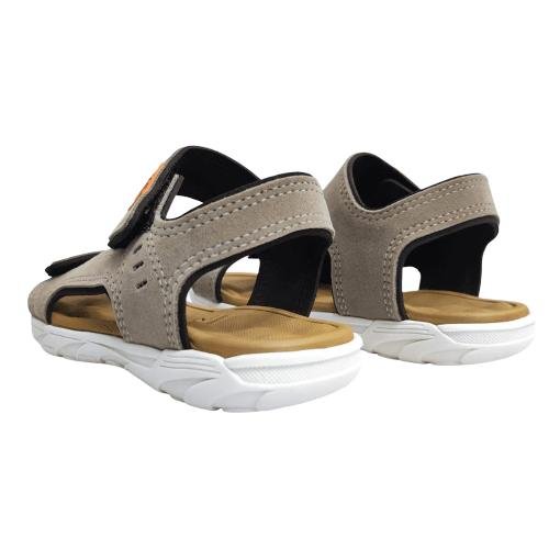 Sandália Infantil Menino Molekinho Camurção 2400163 Marrom 4