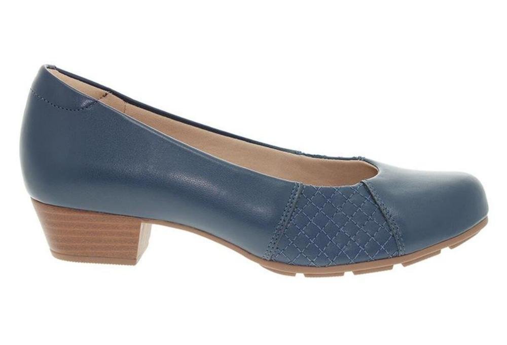 Sapato Casual Modare Napa Sense Flex Feminino 3946 Azul 2