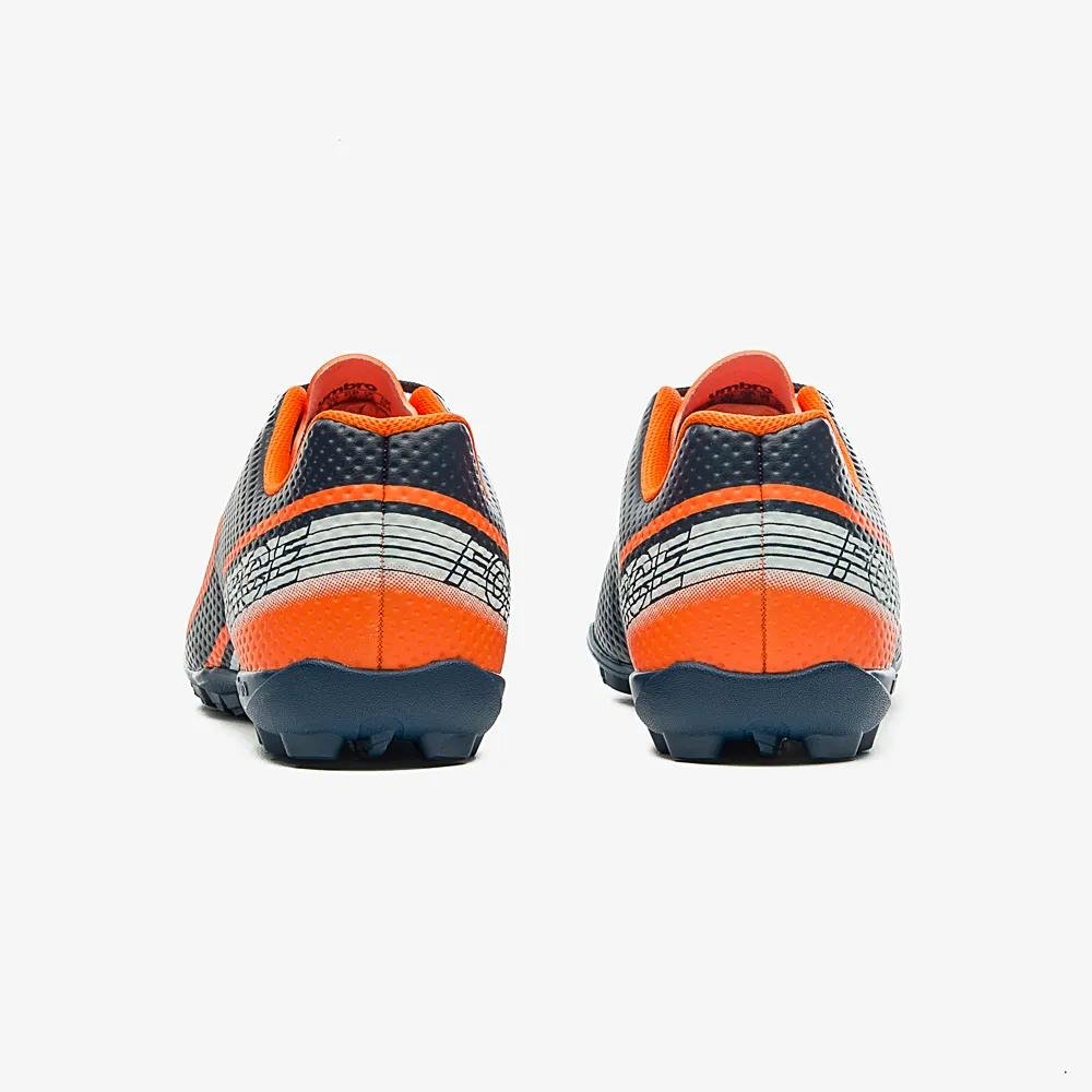 Chuteira Umbro Society Soccer Shoes Force Marinho-Laranja-Branco Azul 3