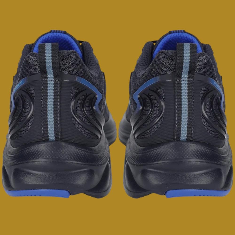 Tênis Masculino Mizuno Space 4 Preto Azul 4