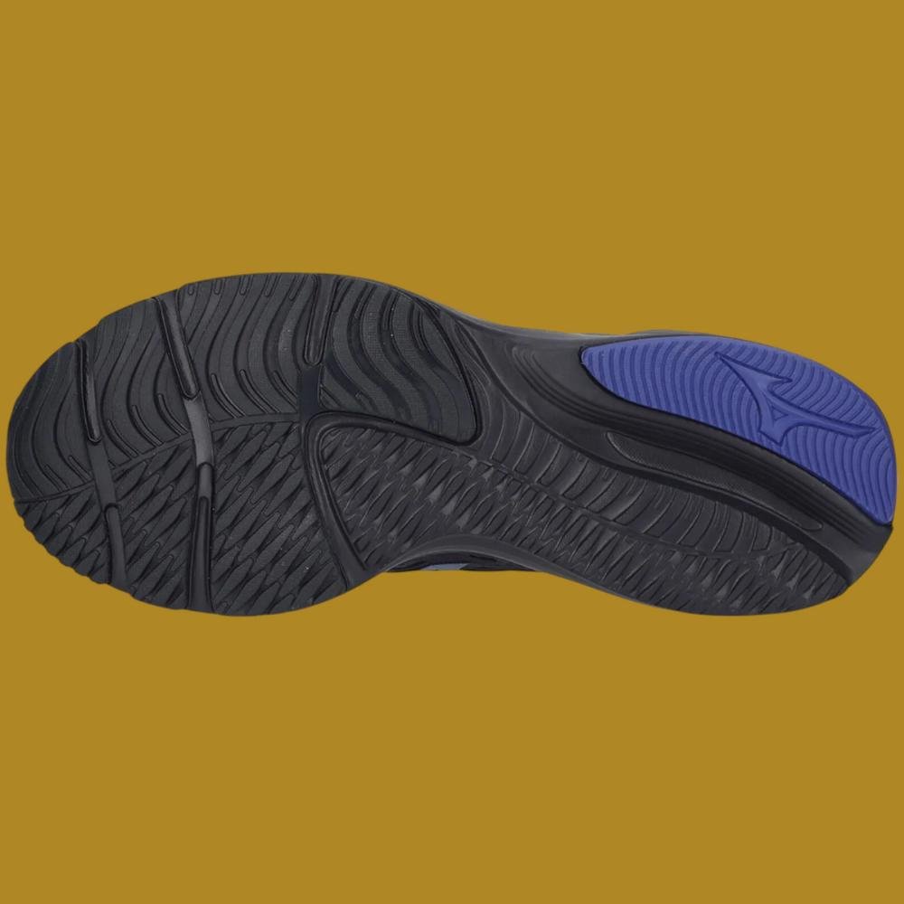 Tênis Masculino Mizuno Space 4 Preto Azul 5