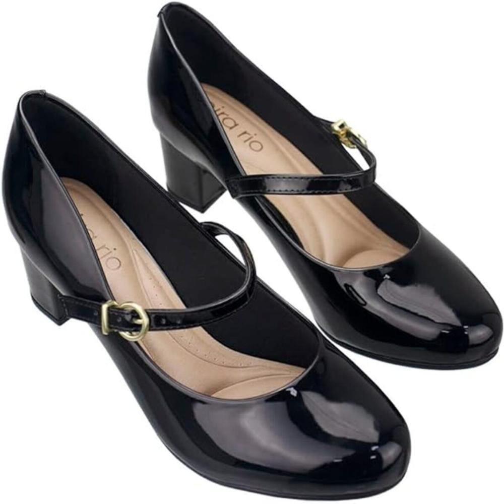 Sapatilhas Femininas Slipper Beira Rio Verniz Sapatilha Beira Rio