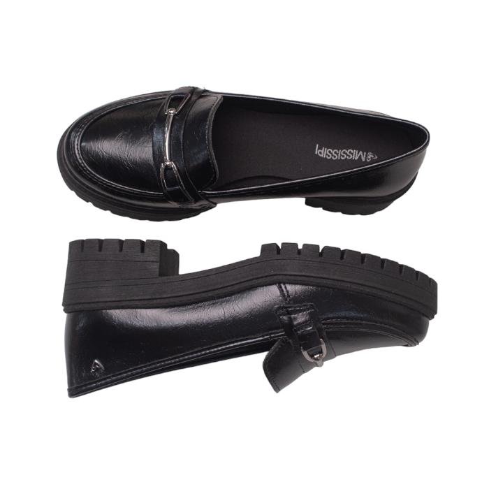 Sapato Feminino Mississipi Mabli Q8551 Preto 3