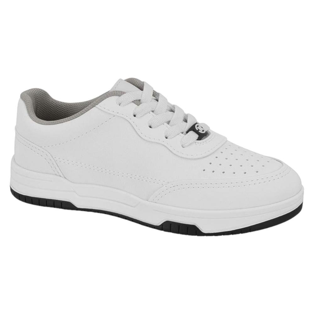 Tenis Casual Rustico Menino Molekinho Napa Branco 3
