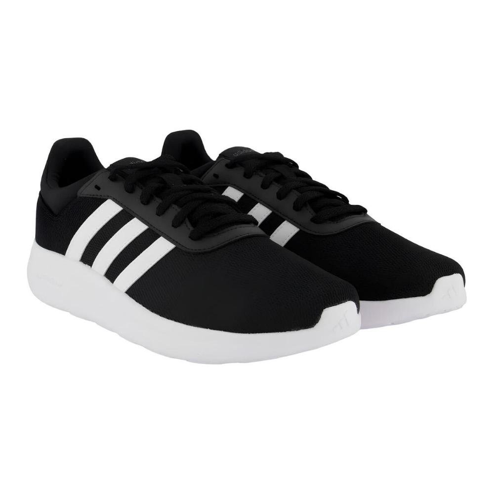 Tenis Masculino Adidas Lite Racer 4.0 Preto/Branco 2