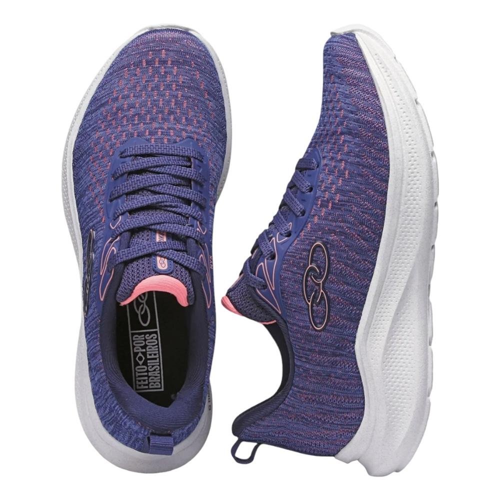 Tenis Corrida Feminino Olympikus Nyx Azul 4