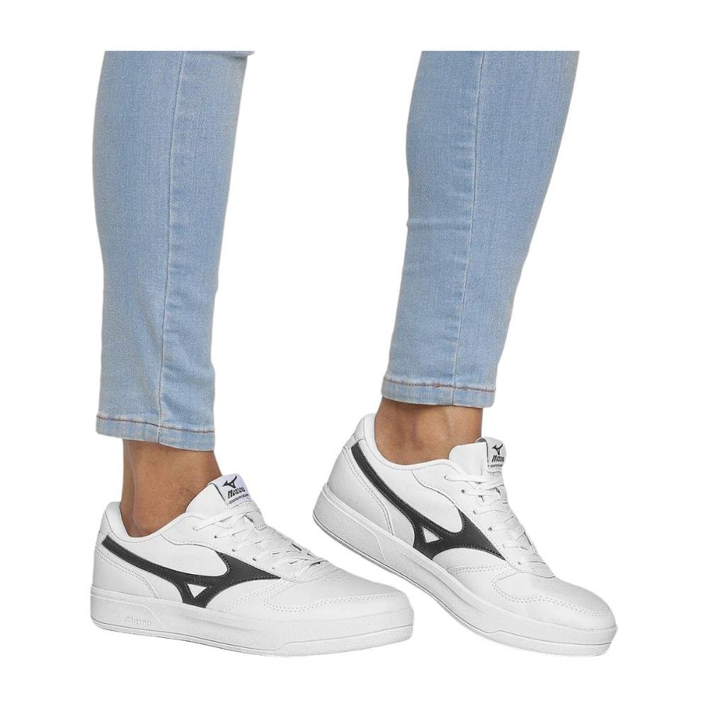 Tenis Street Wind Urbano Masculino Mizuno Branco 4