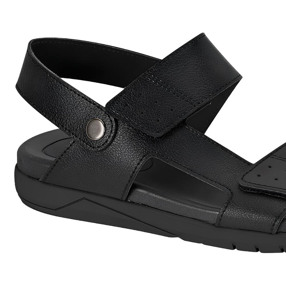 Sandália Masculina Napa Vermont Br Sport Preto 2