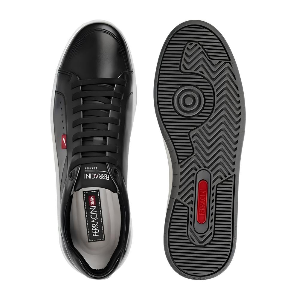 Sapatênis Masculino Ferracini Vox - Preto Preto 3