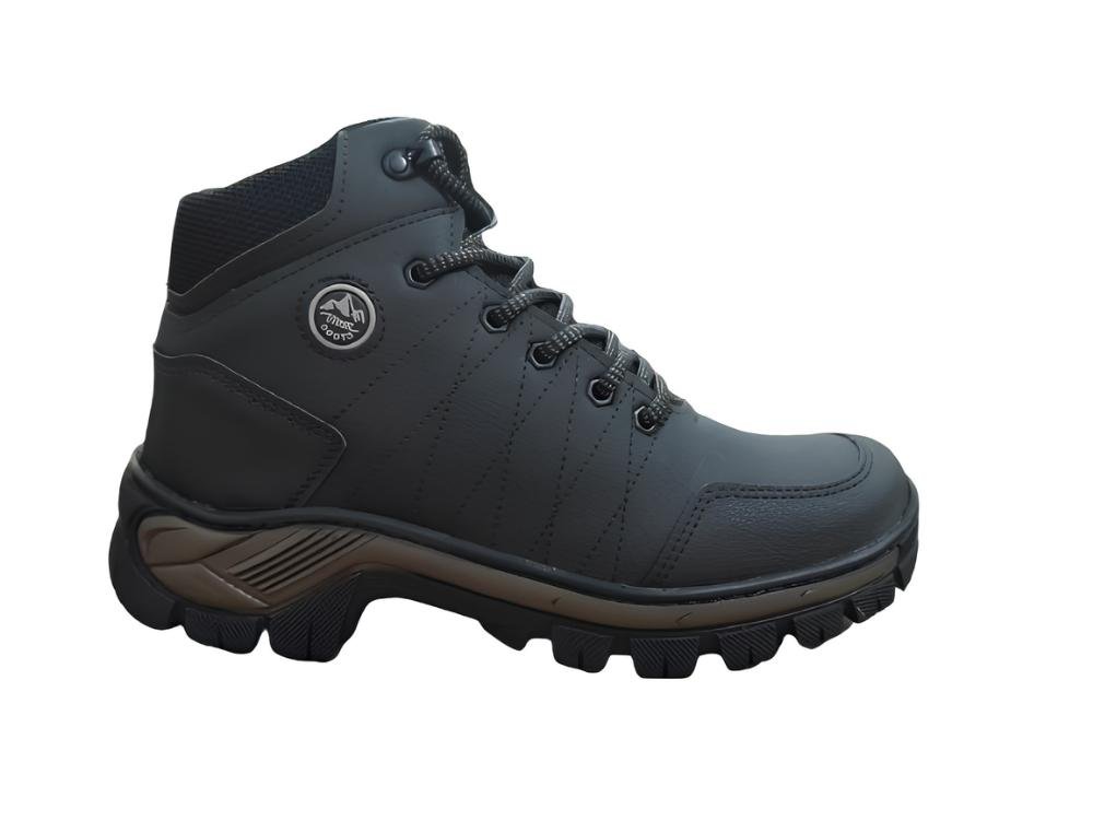 Bota Casual Masculina Adventure West Line Preto 1