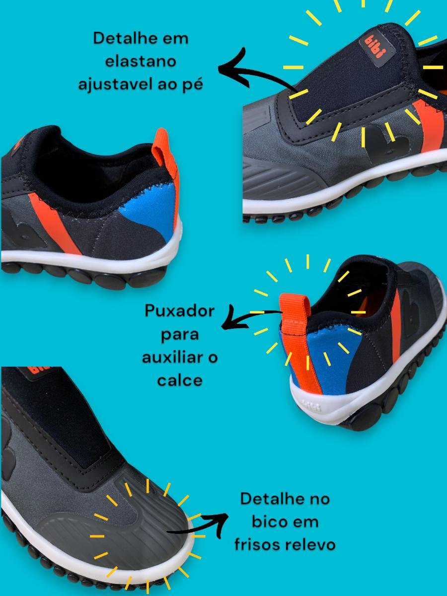 Tenis Infantil Bibi Roller 2.0 Cinza 3