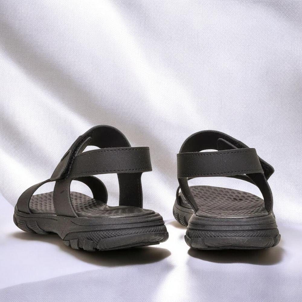 Sandalia molekinho juvenil meninos rustico casual Preto 4