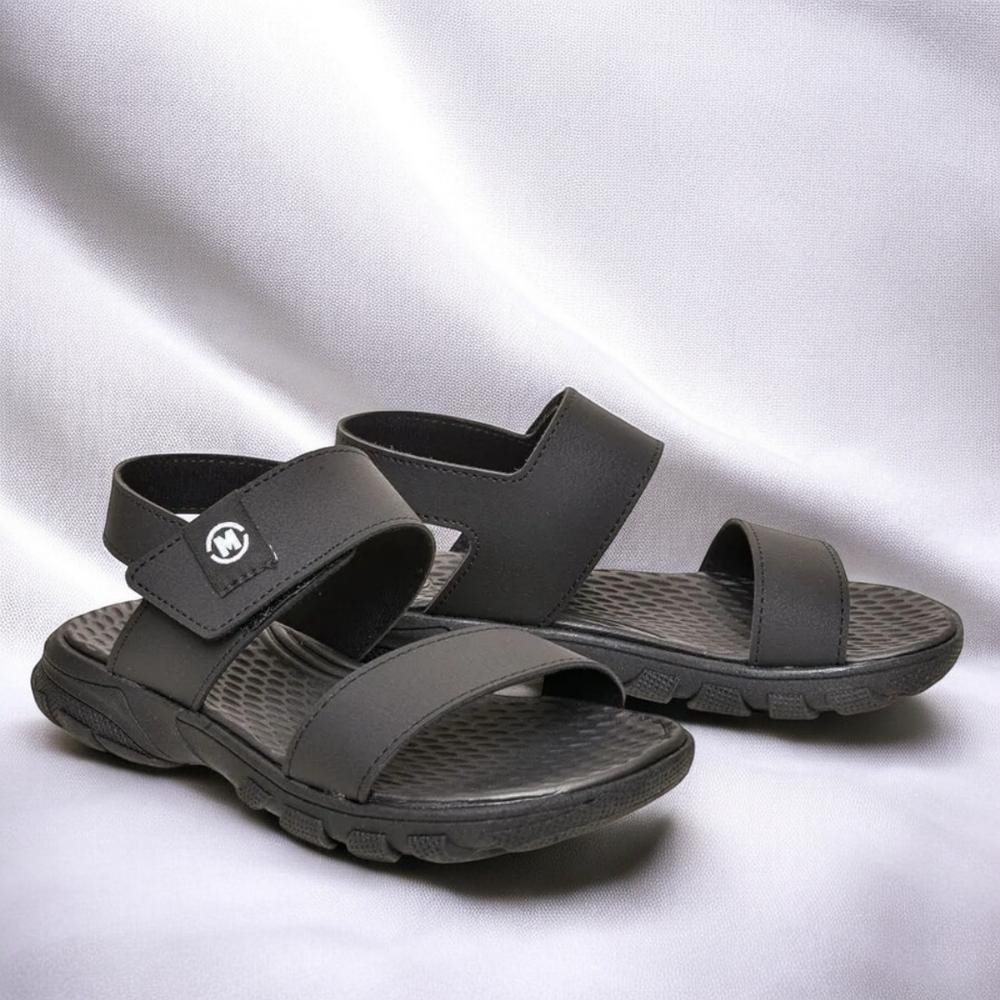 Sandalia molekinho juvenil meninos rustico casual Preto 2