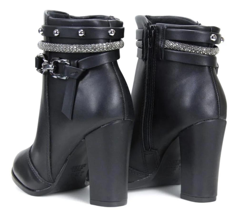 Bota Beira Rio Cano Curto Feminino Preto 5