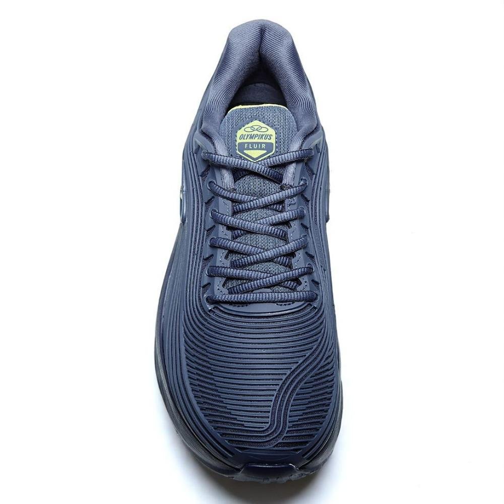 Tenis Olympikus Fluir Masculino Preto-Chumbo Petróleo/Marinho 3