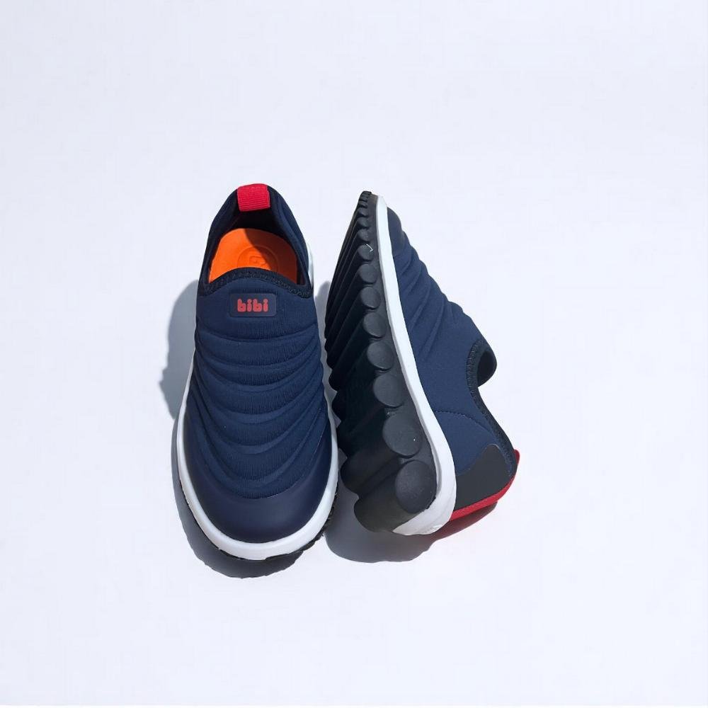 Tenis bibi roller 2.0 infantil menino elastano marinho Marinho/Tomate 4
