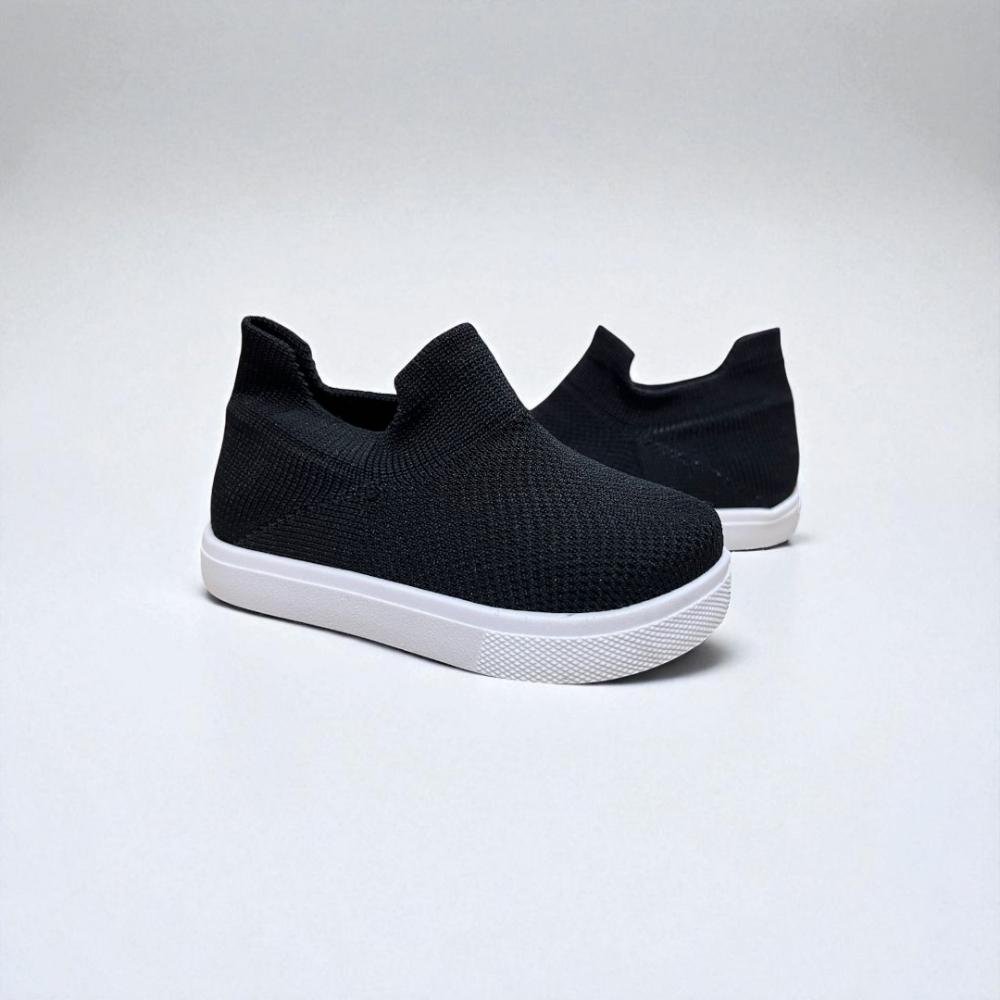 Tenis molekinha gaspea slip on preto Preto 3