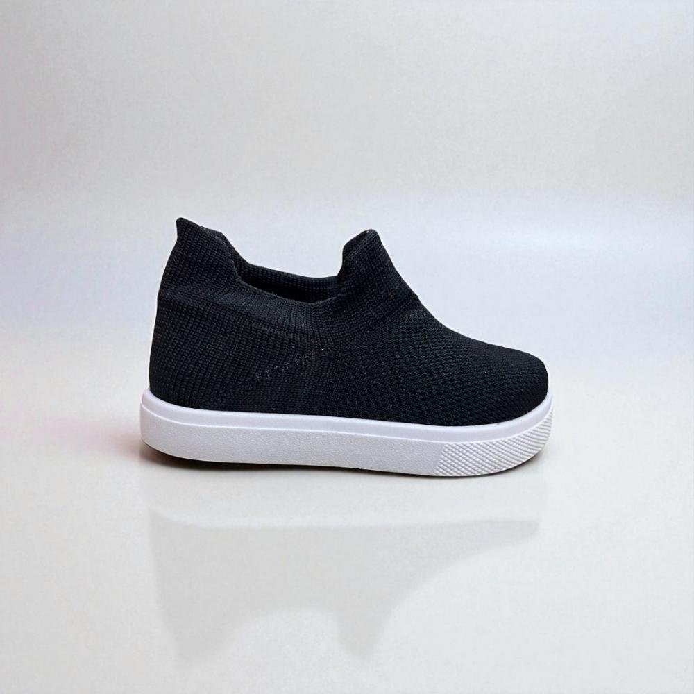 Tenis molekinha gaspea slip on preto Preto 2