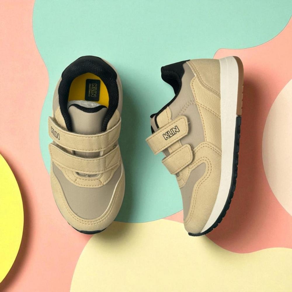 Tênis Infantil Klin Walk Mini Bege 4