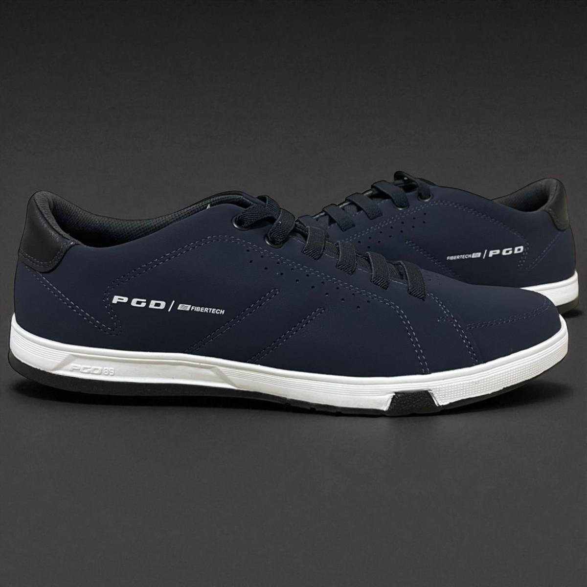 Sapatênis Masculino Pegada Microfibra Importado Navy 5
