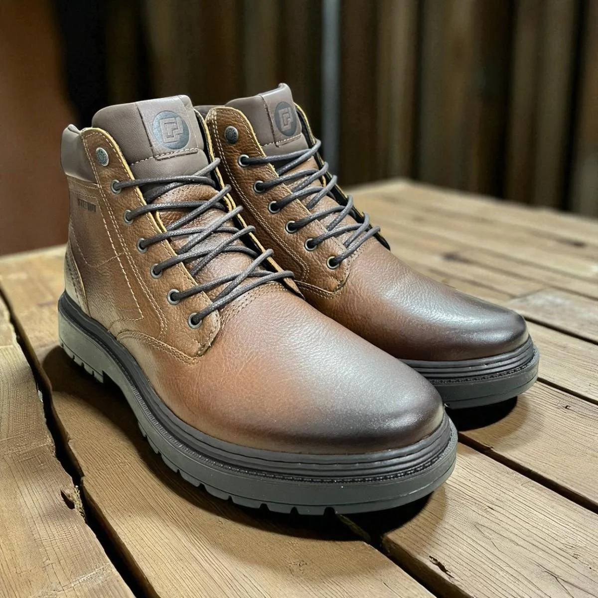 Bota Coturno Freeway Masculino Rústico Jack03 Marrom 2