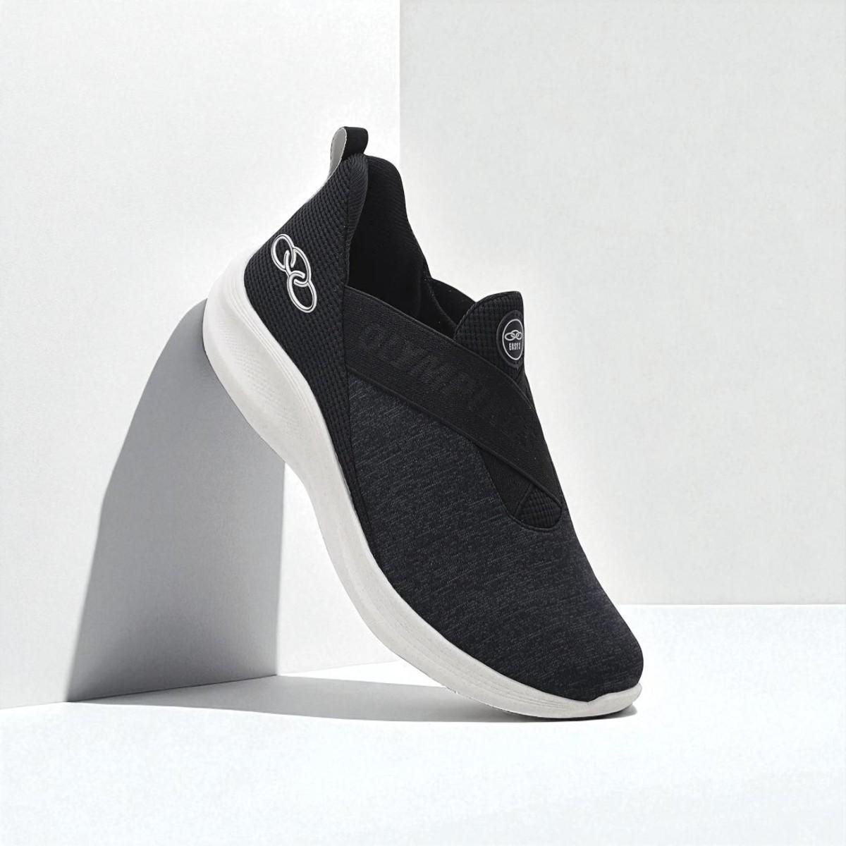 Tenis Olympikus Feminino Easy 3 Calce Facil Mescla Preto Preto 6