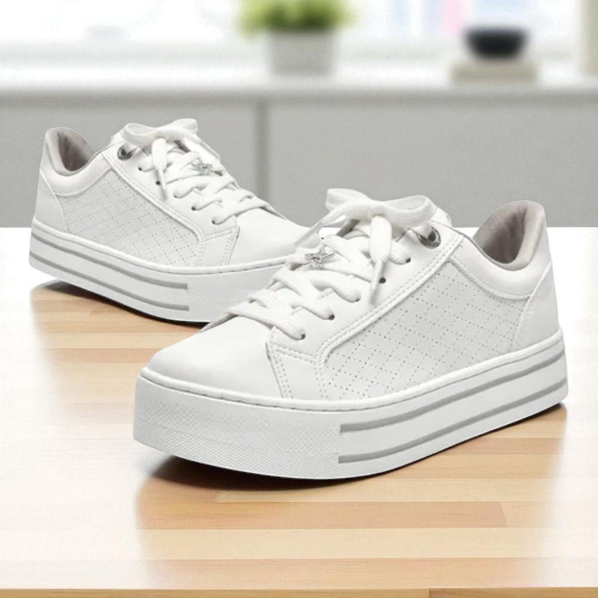 Tênis Feminino Via Marte Napa Pulse Branco 2