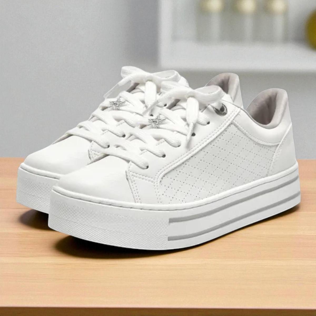 Tênis Feminino Via Marte Napa Pulse Branco 3