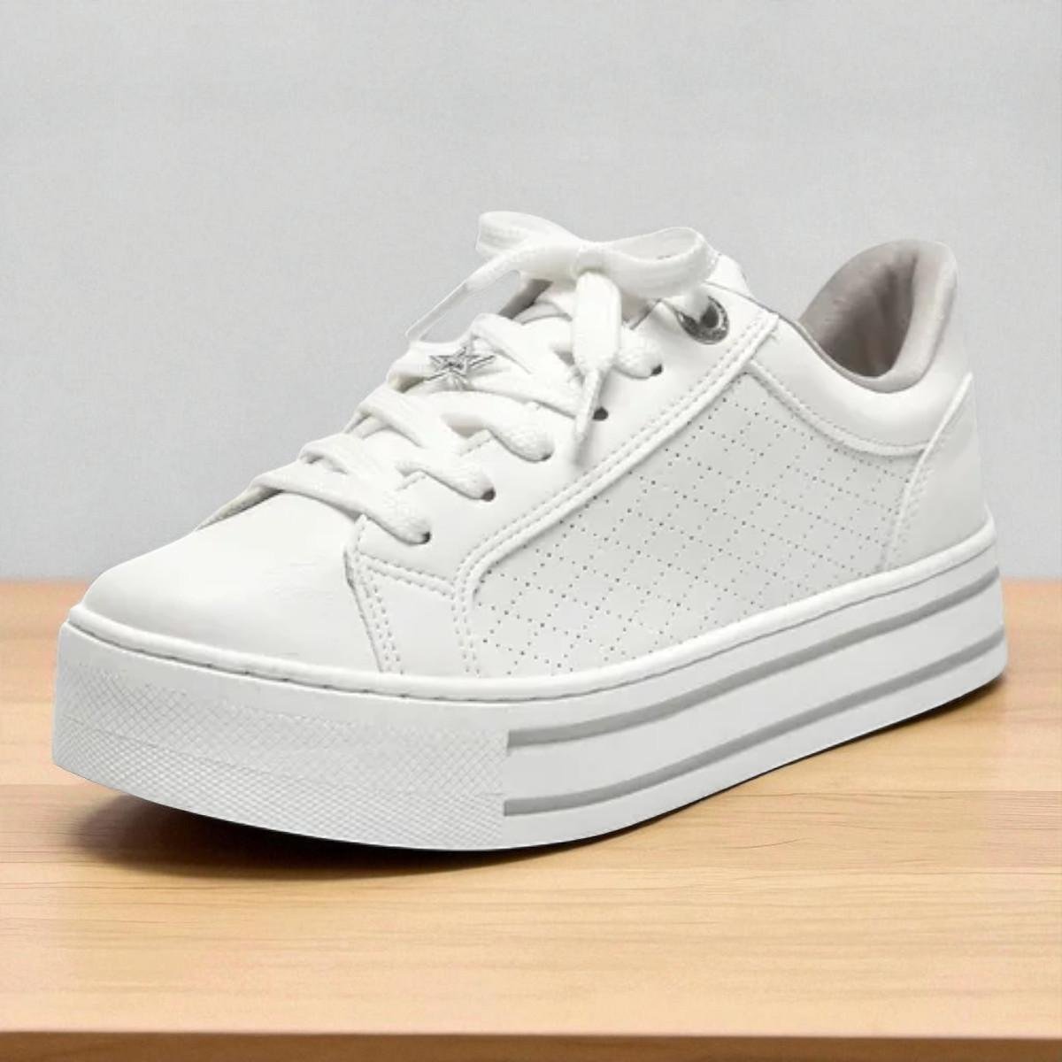 Tênis Feminino Via Marte Napa Pulse Branco 4
